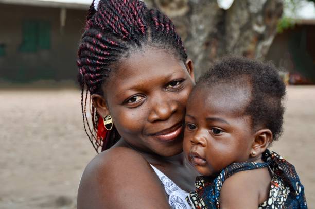 A mother and her child in Ghana