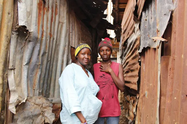 Two women in Kenya