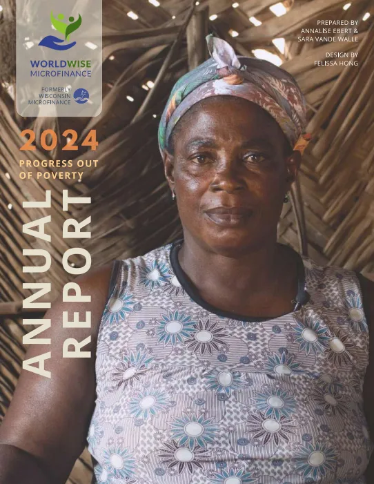Cover of the 2024 WorldWise Microfinance annual report